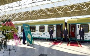 افتتاحیه قطار زمرد