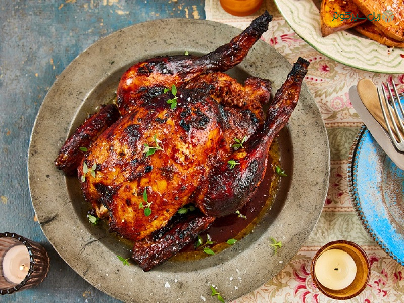 خوراک-مرغ-با-رب-انار