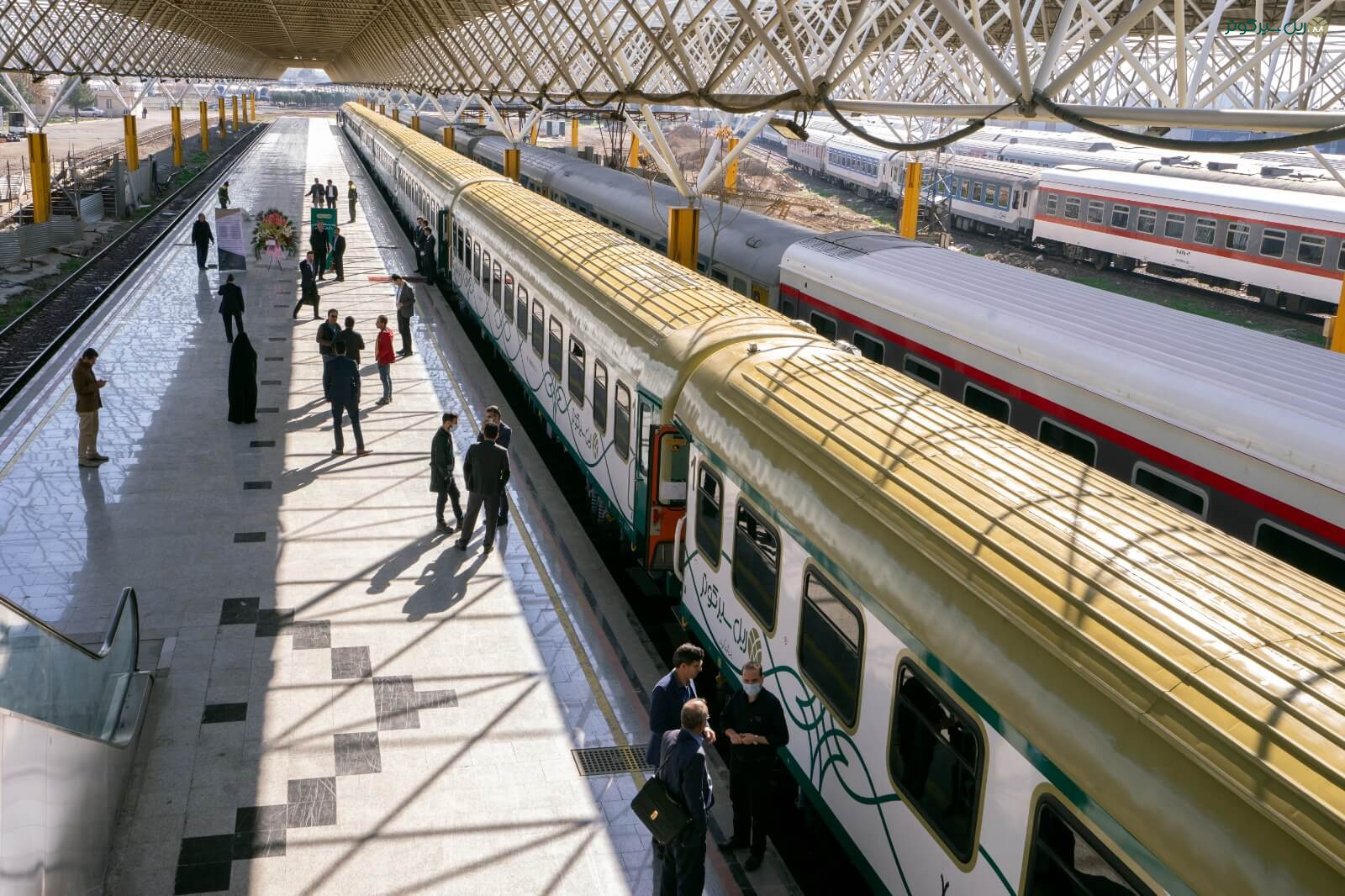 افتتاحیه قطار پنج ستاره